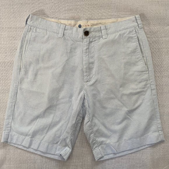 J. Crew Factory Men's Seersucker Short Size 31 - Picture 1 of 5